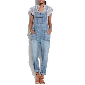 Madewell denim overalls